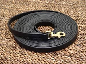 extra long leather dog leads